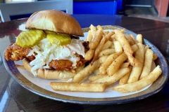 Tun Tavern Nashville Hot Chicken Sandwich
