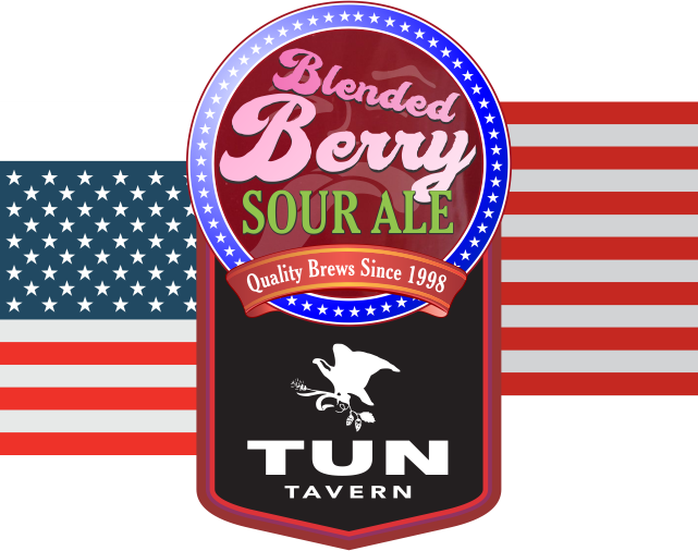 tun tavern beer icon - blended berry sour ale