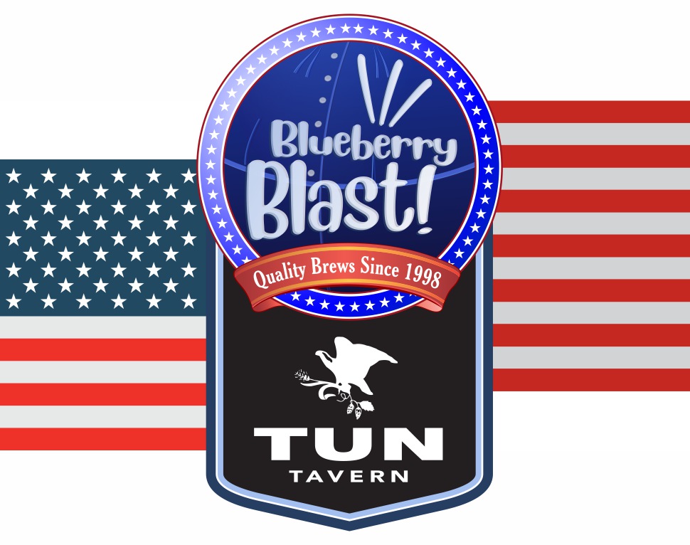 tun tavern beer icon - blueberry blast