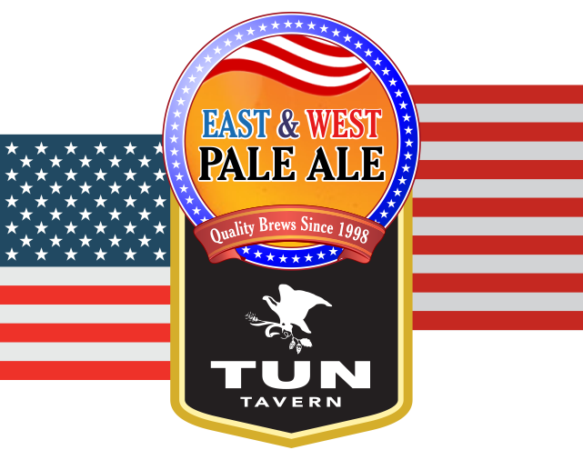 tun tavern beer icon - east and west pale ale