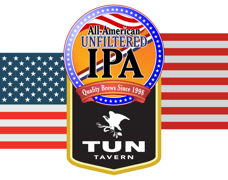 tun tavern beer icon - all american unfiltered ipa