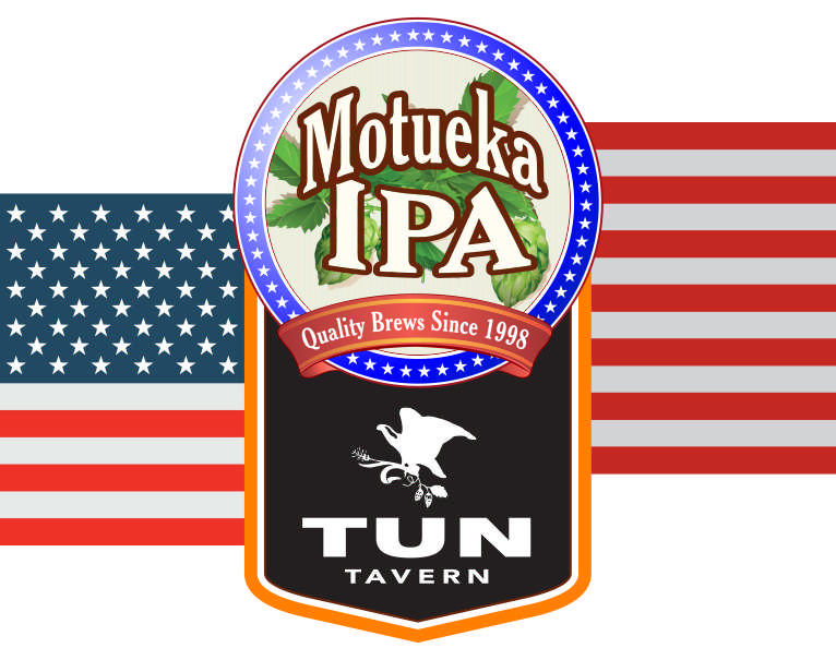 tun tavern beer icon - motueka ipa