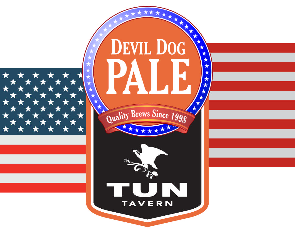 tun tavern beer icon - devil dog pale ale