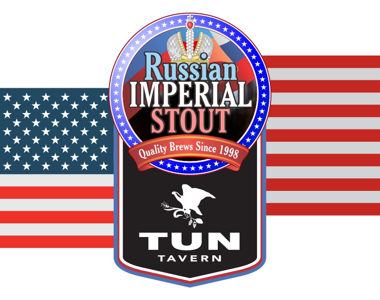 tun tavern beer icon - russian imperial stout