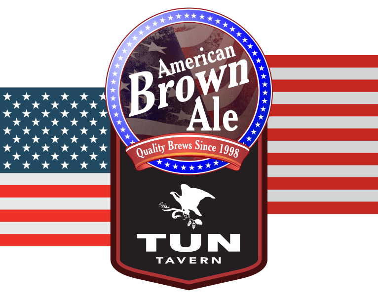 tun tavern beer icon - american brown ale