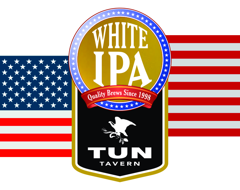 tun tavern beer icon - white ipa